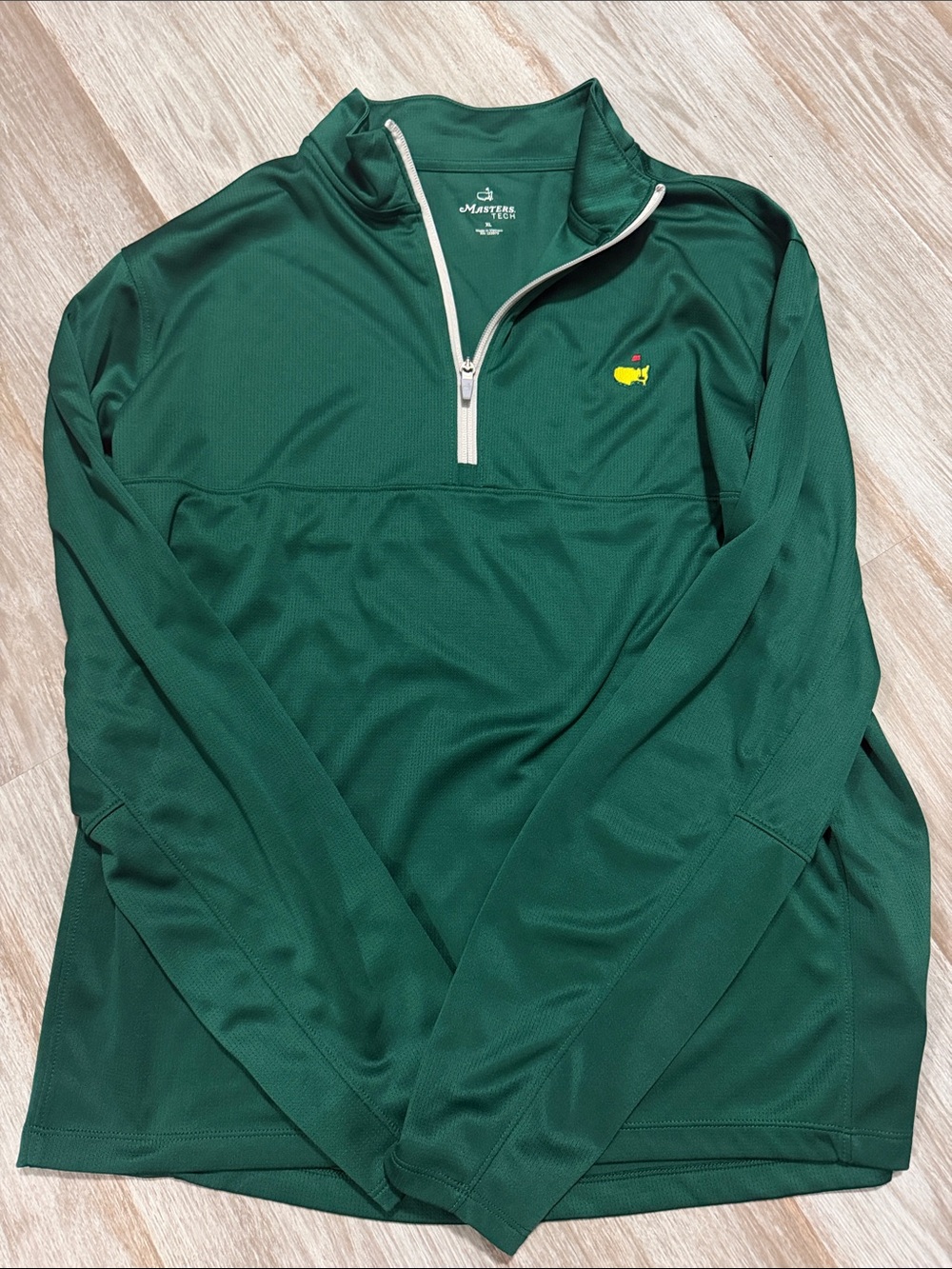 Masters Men’s Dark Green Half-Zip Performance Pullover